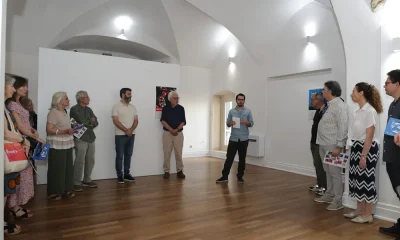 CCDR Alentejo acolheu a inauguração da exposição só a noite arde – cartazes serigrafados do Cinema-fora-dos Leões (2014-2024) « Comissão de Coordenação e Desenvolvimento Regional do Alentejo, I.P.