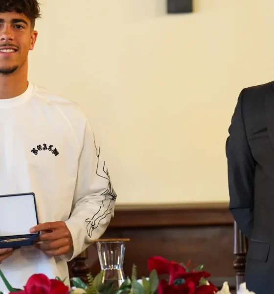 Município de Lamego promove reconhecimento público a futebolista Afonso Moreira