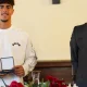 Município de Lamego promove reconhecimento público a futebolista Afonso Moreira