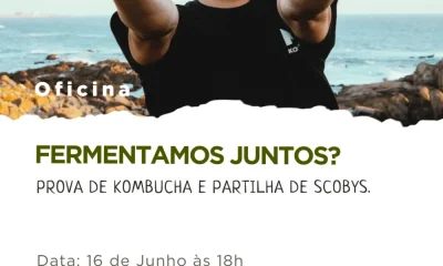 Nave Mãe organiza oficina de fermentação com prova de Kombucha em Portalegre