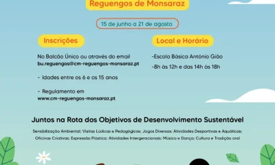 Reguengos de Monsaraz promove ocupação de tempos livres com o programa “+Verão – Férias em Cheio’26”
