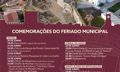 Moura celebra Feriado Municipal com marchas populares, música e tradições de São João