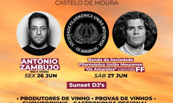 Moura Wine 2026: Castelo de Moura acolhe terceira edição integrada na Cidade Europeia do Vinho