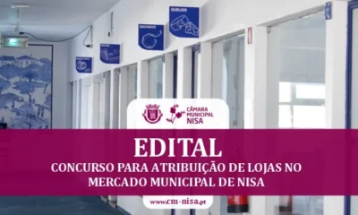 Nisa abre concurso para atribuição de lojas comerciais no Mercado Municipal