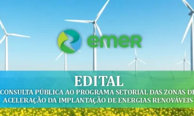 Governo abre consulta pública para o Programa Setorial de Aceleração de Energias Renováveis