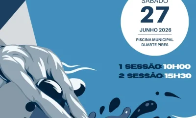 Mora recebe Torneio Regional de Cadetes III este sábado na Piscina Municipal Duarte Pires