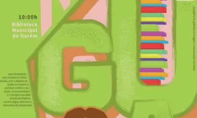 Biblioteca Municipal de Ourém organiza sessão gratuita de “Mini Yoga Entre Livros” para crianças e famílias