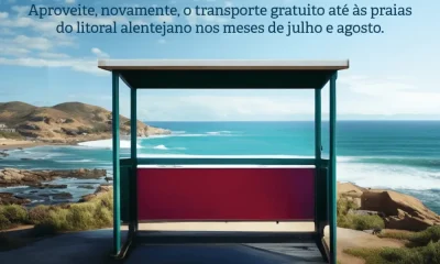 CIMAL reativa transportes gratuitos para as praias a partir de 1 de julho