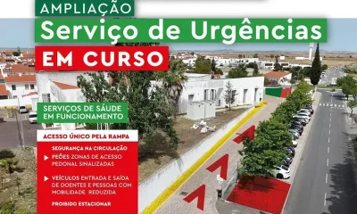 Castro Verde: Obras de requalificação continuam no Centro de Saúde e Urgência com atendimento