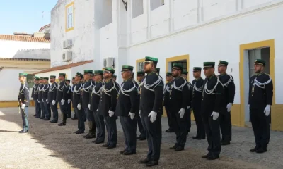 GNR de Portalegre realiza cerimónia militar para condecorar e louvar militares por mérito e dedicação