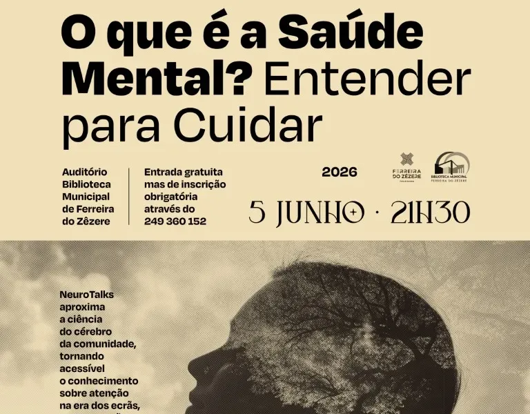 Biblioteca Municipal de Ferreira do Zêzere acolheu palestra sobre Saúde Mental