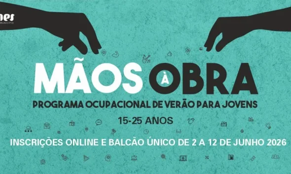 Inscrições abertas para o Programa Ocupacional de Verão “Mãos à Obra 2026” em Sines