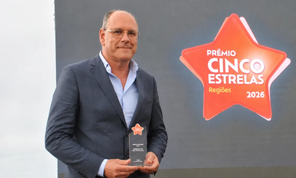 Nazaré recebe dupla distinção nos prémios Cinco Estrelas Regiões 2026