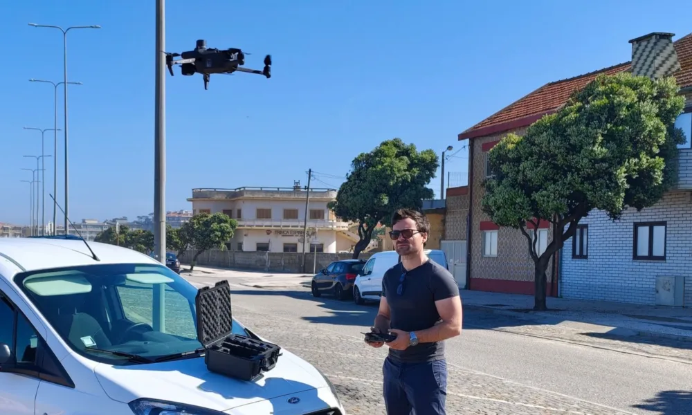 Engenheiro geoespacial da FCUP programa drones para apoiar situações de emergência