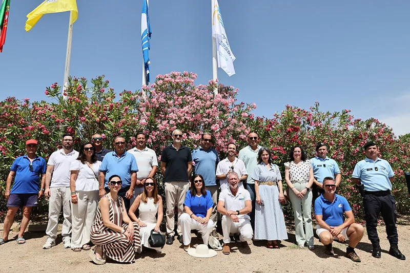 Presidente da CCDR Alentejo presente no hastear da primeira Bandeira Azul 2026