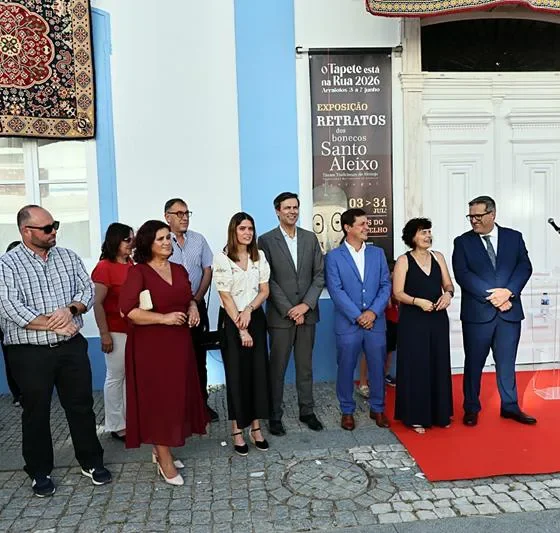 Vice-Presidente da CCDR Alentejo Henrique Sim-Sim destaca valorização do património cultural em visita ao “Tapete está na Rua 2026” « Comissão de Coordenação e Desenvolvimento Regional do Alentejo, I.P.