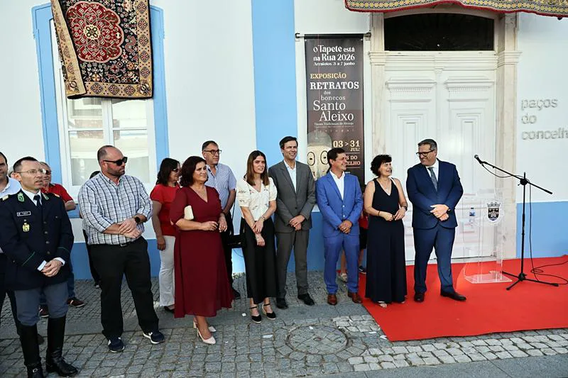 Vice-Presidente da CCDR Alentejo Henrique Sim-Sim destaca valorização do património cultural em visita ao “Tapete está na Rua 2026” « Comissão de Coordenação e Desenvolvimento Regional do Alentejo, I.P.