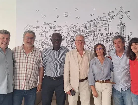 Vice-Presidente Marciano Lopes visitou Unidade de Cuidados Continuados de Selmes « Comissão de Coordenação e Desenvolvimento Regional do Alentejo, I.P.