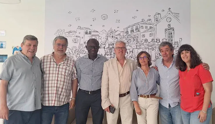 Vice-Presidente Marciano Lopes visitou Unidade de Cuidados Continuados de Selmes « Comissão de Coordenação e Desenvolvimento Regional do Alentejo, I.P.
