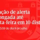 Situação de Alerta declarada em todo o território continental | Prorrogação

Com…