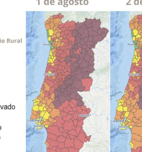 As condições meteorológicas previstas para os próximos dias — com temperaturas …