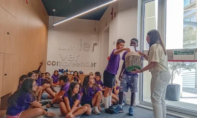 CM Pampilhosa da Serra / Crianças da ‘Eira da Brincadeira’ constroem Cápsula do Tempo para assinalar os 40 anos do Programa Bandeira Azul