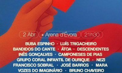 Arena d’Évora recebe concerto “Reerguer Alcácer”