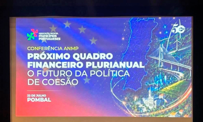 Arronches na conferência que abordou o próximo Quadro Financeiro Plurianual