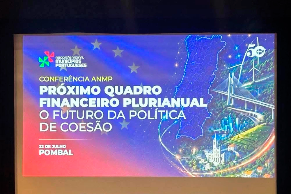 Arronches na conferência que abordou o próximo Quadro Financeiro Plurianual