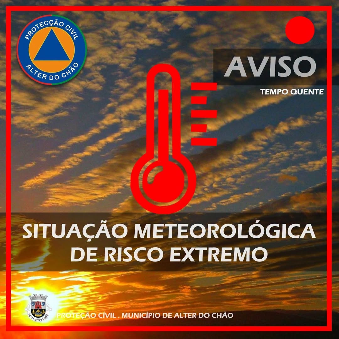 ATENÇÃO AGRAVAMENTO 
 
AVISO  METEOROLÓGICO – VERMELHO 

– Aviso Meteorológico V…