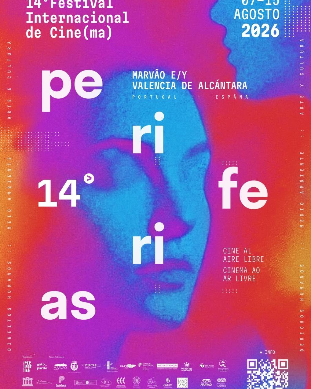 O cartaz da 14ª edição do Periferias Festival Internacional de Cinema de Cinema…