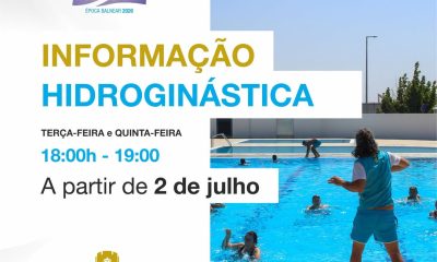 Hidroginástica nas Piscinas Municipais de Alvito 

A prática de atividade físic…