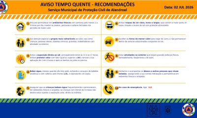 O Serviço Municipal de Proteção Civil de Alandroal, tendo em conta o Aviso Verme…