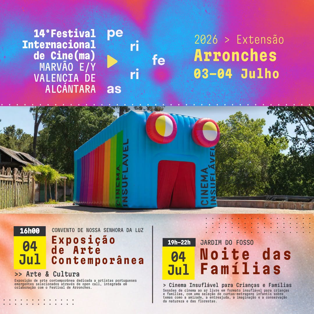 Estão prestes a iniciar as sessões de Cinema Insuflável no Jardim do Fosso, uma …