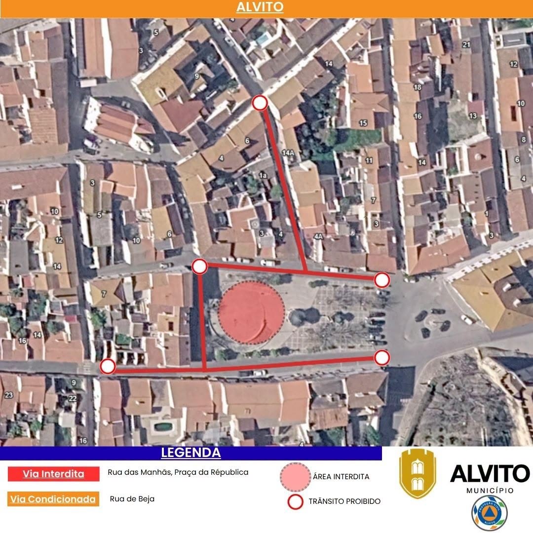 **Aviso à População – Condicionamento de Trânsito**

O Município de Alvito info…