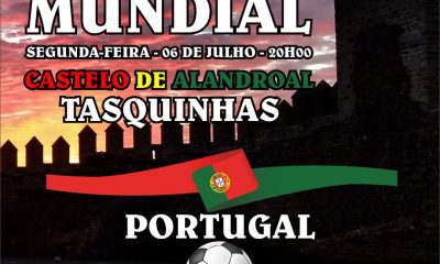 Venha assistir ao jogo Portugal  x Espanha  hoje no Castelo de Alandroal! 

 20h…