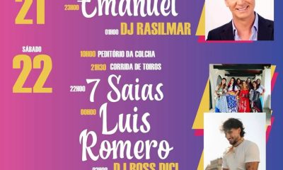 𝑭𝑬𝑺𝑻𝑨𝑺 𝑫𝑬 𝑽𝑬𝑹𝑨̃𝑶 2026 
As tradicionais Festas de Verão, em honra de Nosso Senh…