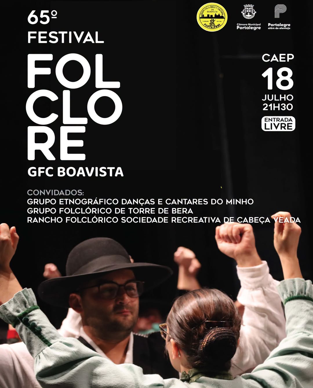 DIVULGAÇÃO DE ATIVIDADES A DECORRER NO CONCELHO 
Com o apoio do Município de Po…