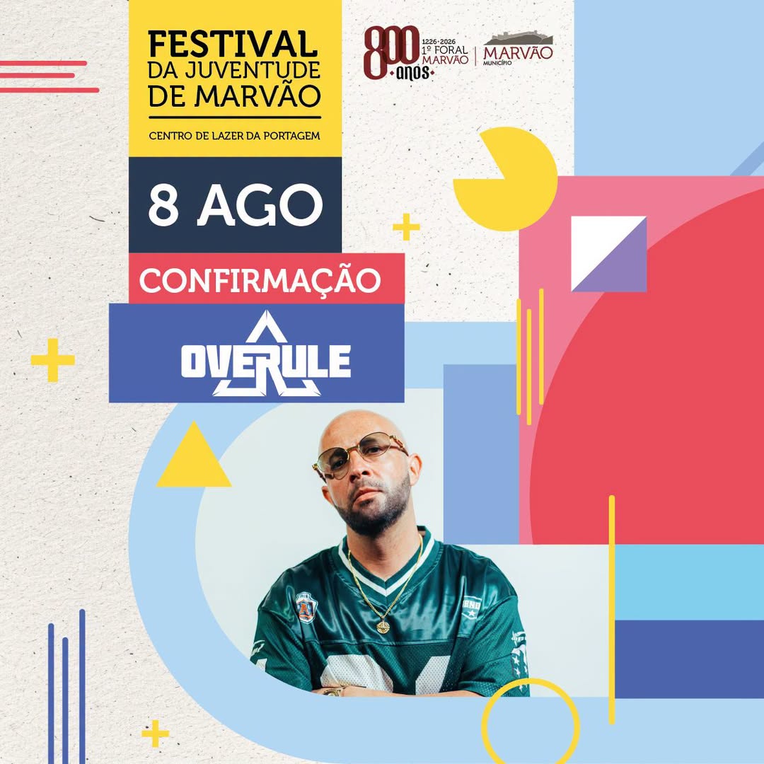 O Dj Overule chega ao Festival da Juventude de Marvão, com a sua Summer Tour, n…