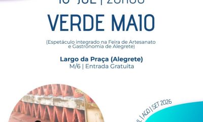 CULTURA NAS FREGUESIAS 2026

Dia 18 de julho, às 20h00, no Largo da Praça, em Al…