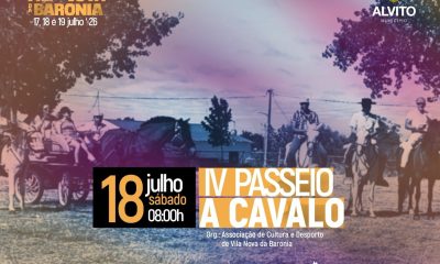 Feira Anual de Vila Nova da Baronia 

18 de julho 

No segundo dia da Feira, a m…