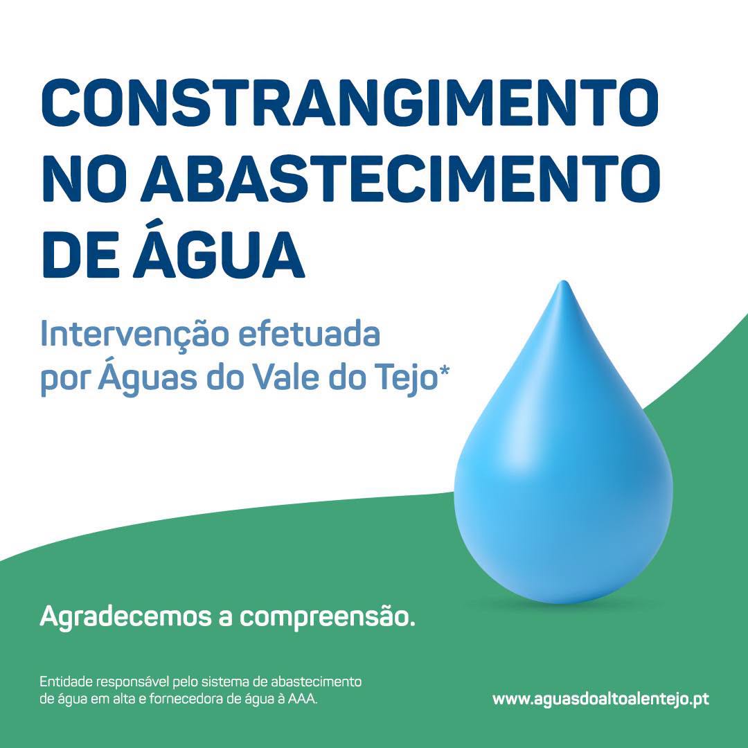 Constrangimento no Abastecimento de Água

 Localidade(s): Alter do Chão, Alter …