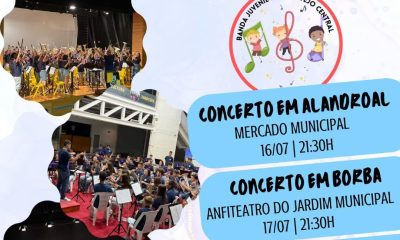 Banda Juvenil do Alentejo Central 
9º Estágio BJAC 

13 a 18 de julho – Alandroa…