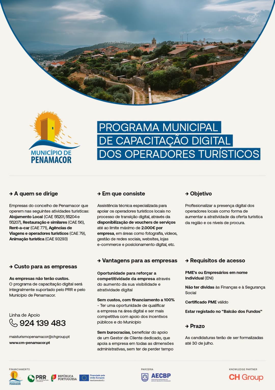 Município de Penamacor promove Programa Municipal de Capacitação Digital dos Ope…