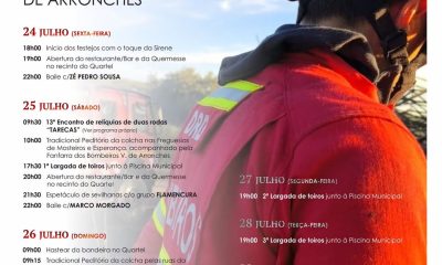DIVULGAÇÃO

FESTAS DE VERÃO DOS BOMBEIROS VOLUNTÁRIOS DE ARRONCHES

De 24 (sexta…