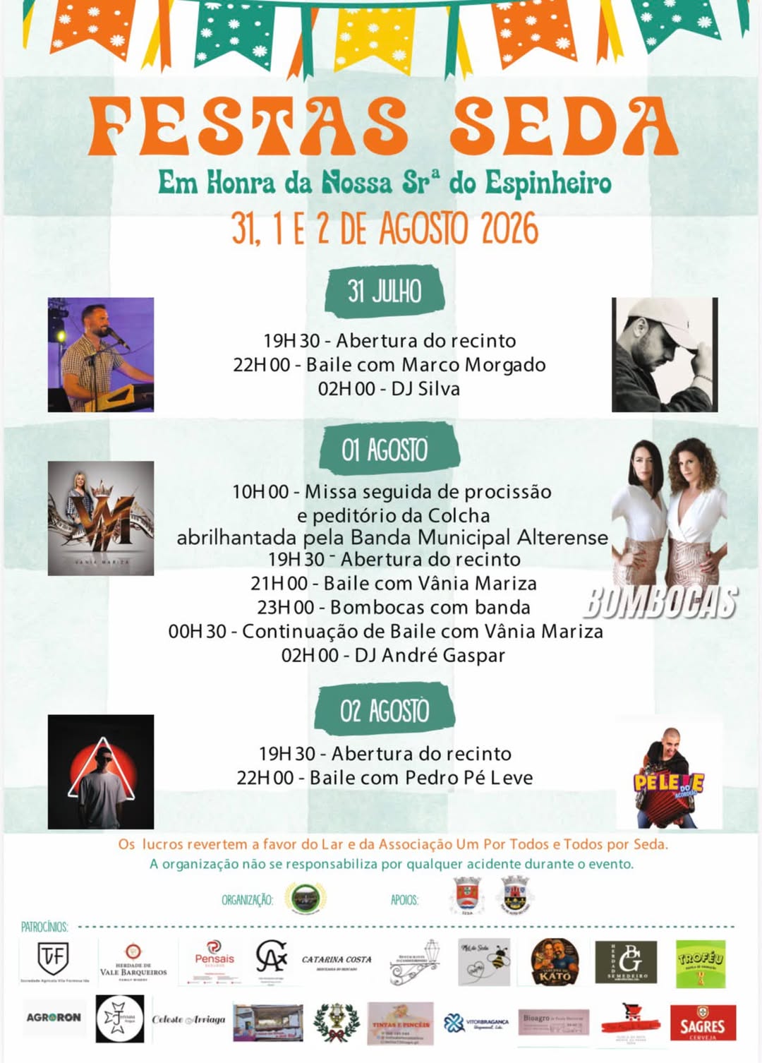 Boa tarde 
É com todo o gosto que anunciamos as nossas festas de verão. 
Mais um…