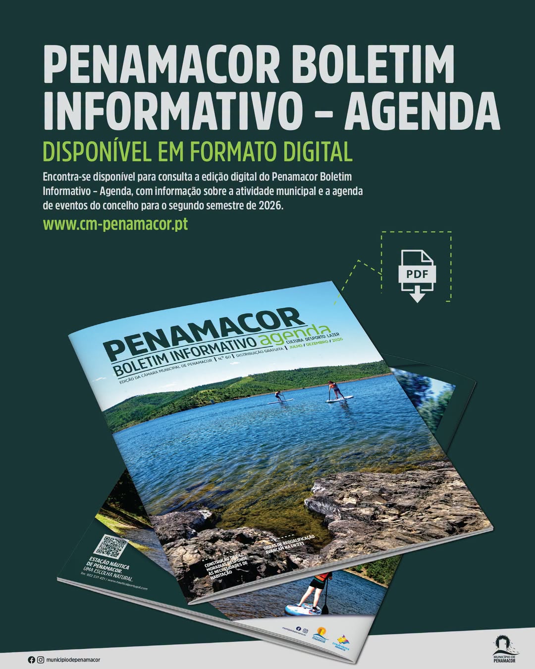 Edição digital do Penamacor Boletim Informativo – Agenda já disponível

Encontra…