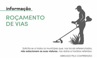 AVISO | ROÇAMENTO DE VIAS NO BAIRRO DE SANTO ANTÓNIO

O Município de Arronches i…