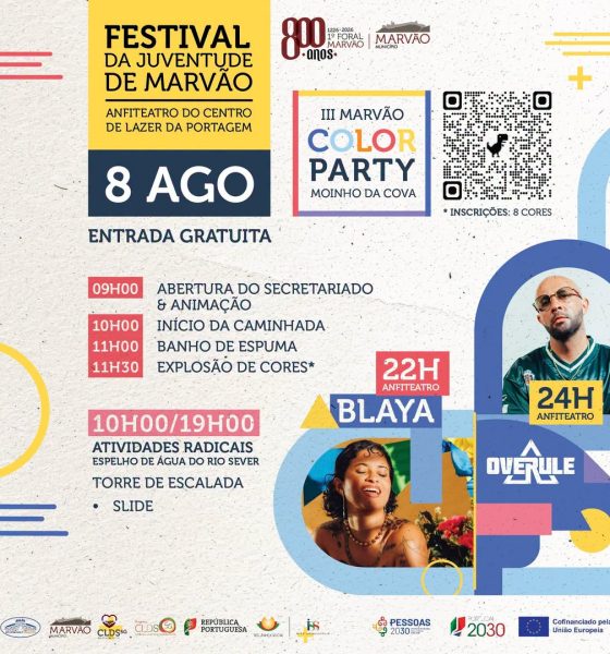 Festival da Juventude de Marvão 
 Centro de Lazer da Portagem
 8 de agosto

 II…