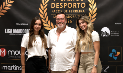 9.ª Gala do Desporto distinguiu 86 atletas e reforçou reconhecimento do mérito desportivo em Paços de Ferreira